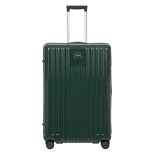 Valise Bric's Positano émeraude 78 cm le raffinement italien pour vos longs voyages