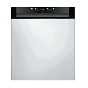 Whirlpool spülmaschine 60cm 14 maßgedecke 44db integrierbar mit stirnband wbc3c34pb