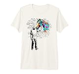 Cheval coloré Graffiti Street Art Peintre Artiste Cheval T Shirt Haut de Gamme