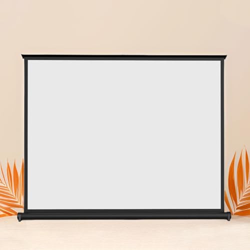 Pantalla manual enrollable para proyector 50" 4:3 portátil