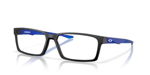 Image of Oakley Mens Ox8060 Overhead Rectangular Prescription Eyewear Frames