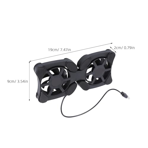 Cabilock base enfriadora plegable portátil para laptop miniatura 2