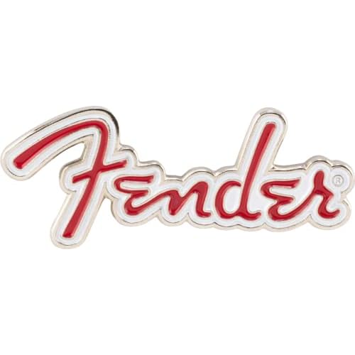 Fender Pin con logotipo rojo