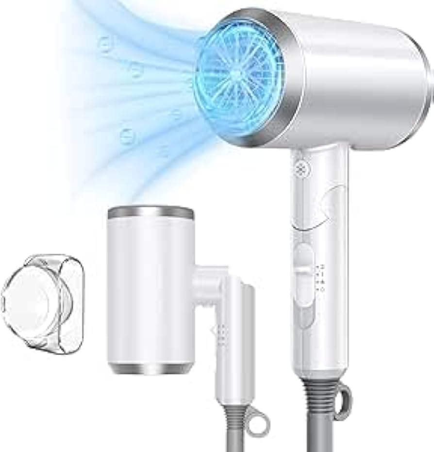 iversan ヘアドライヤー G01 ホワイト ドライヤー 高速ドライヤー ヘアドライヤー 静電気防止 速乾 大