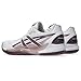ASICS Women's POWERBREAK FlyteFoam Handball Shoes, 7, White/Dusty Mauve
