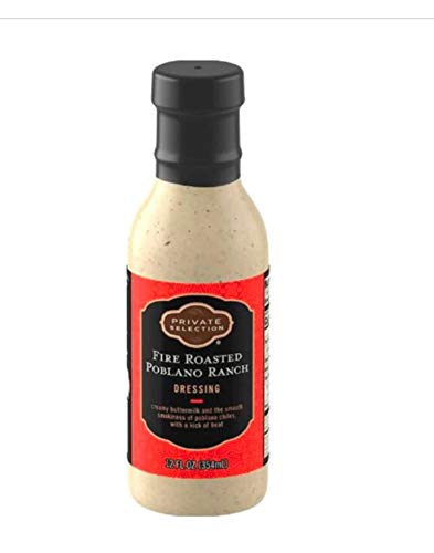 Private Selection Fire Roasted Poblano Ranch Dressing 12 Oz (Pack of 2) Private Selection Fire Roasted Poblano Ranch Dressing 12 Oz (Pack of 2)