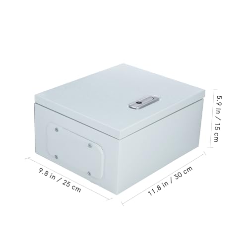 Boîte de jonction électrique extérieure blanche armoire murale - 2