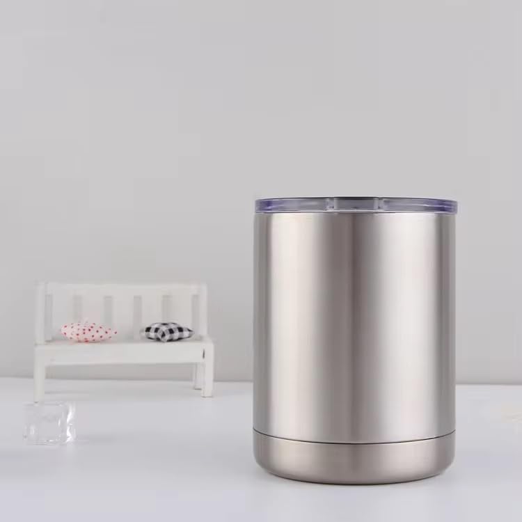 10oz Lowball Tumbler, Double Wall Stainless Steel Insulated for Keeping Hot and Cool - Image 9