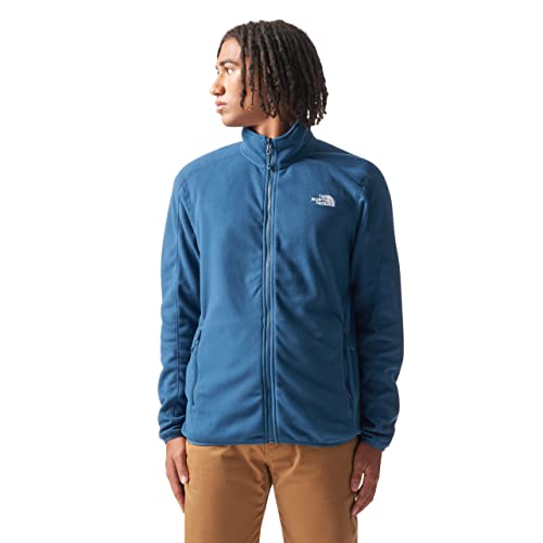 THE NORTH FACE - Giacca in Pile con Zip Integrale da Uomo Resolve - Blu - L