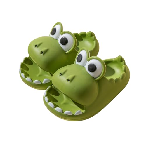 FCTREE Toddler Kids Cartoon Animal Slides Sandals Summer Slip-On Sandals Boys Girls Cloud Dinosaurs Beach Pool Anti-slip Shower Lightweight Slippers
