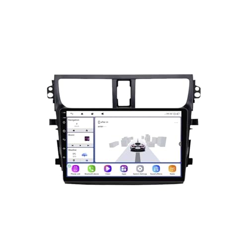 Radio coche 2 DIN para viajar con CarPlay inalámbrico y pantalla HD en tu Suzuki Celerio