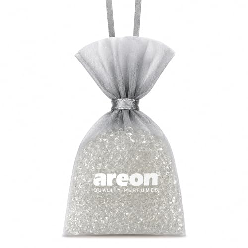 Image of AREON Pearls Lux Platinum Air Freshener Pack of 3 - Premium Perfume Beads for Car, Home, Office, Long Lasting Fragrance - Odor Eliminator - Luxury Scent Freshener for Small Spaces