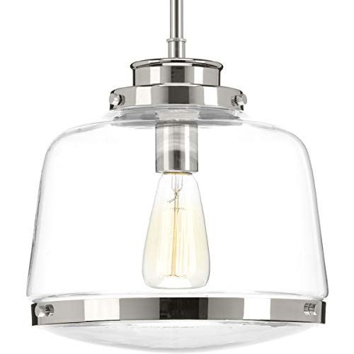 Progress Lighting P500061-104 Judson One-Light Pendant, Grey