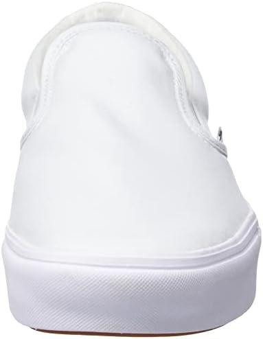 Vans Unisex Classic Slip-On True White 9.5 B(M) US Women / 8 D(M) US Men | Image 1
