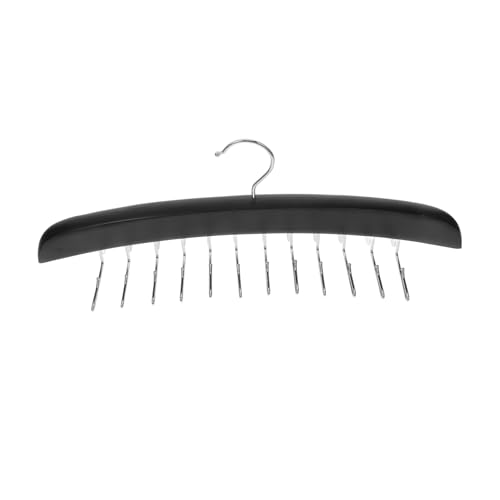 Perchas Madera Negra Marca PRETYZOOM