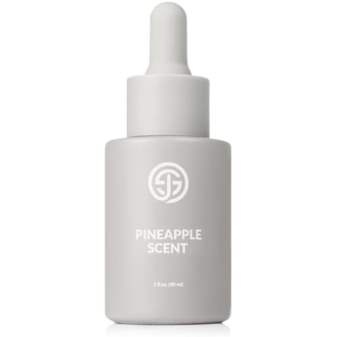 SJOLIE Sunless Tanning Additive - Pineapple Scent Drops | Enhance Spray Tan or Self Tanners - 1oz Cover