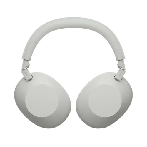 Image of Sony WH-1000XM6 Wireless Bluetooth Headphones with Noise Reduction Black, Unique Hi-Res Sound, Comfortable, Foldable Design, Durable Case, 30 Hours Battery Life, iOS & Android - Platinum Silver
