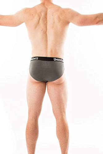 3-Pack Men's Brief Underwear CloudSoft Fabric with Cooling Modal4