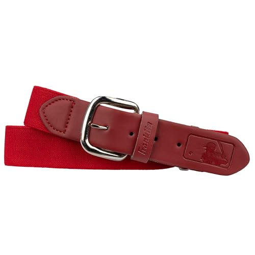 Franklin Sports MLB Baseball Belt (Red)