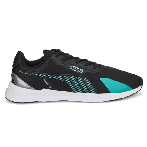 PUMA Mens Mercedes Amg Petronas F1 Tiburion Lace Up Sneakers Shoes Casual - Black, Blue - Size 12 M