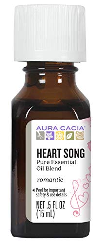 Aura Cacia Essential Oil Blend, Heart Song, 0.5 fluid ounce