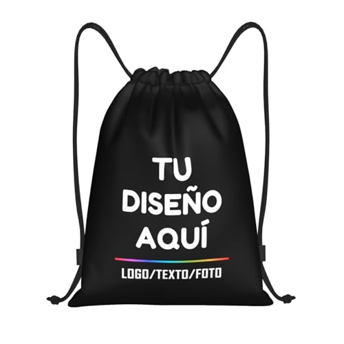 Tingwei Mochila personalizadas mochila gimnasio personalizada Añade Logo/Texto, Bolsa de Natación, mochila deporte para Hombres y Mujeres, Bolsa de Natación, Impermeable Agregar Logo/Texto