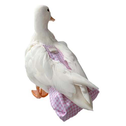Duck Diapers, Chicken Diapers, Special Diapers for Poultry, Chicken, Duck and Goose Waterproof, Adjustable, Washable and Reusable Diapers?Poultry Supplies, Duck Supplies (0.99LB-1.32LB)