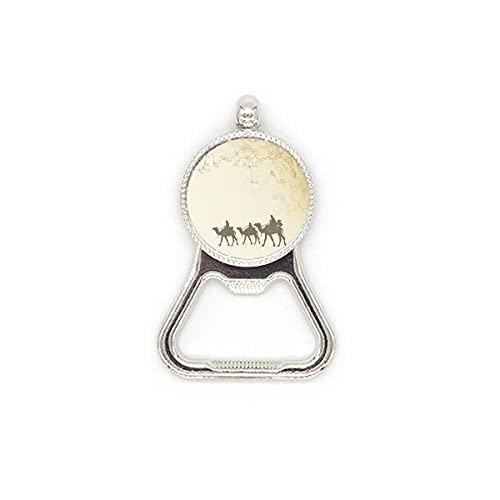 Décapsuleur acier inoxydable Camel carte de la route idée cadeau originale
