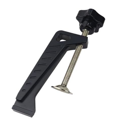 Clip de fixation à glissière rapide pour rail de guidage et table de menuiserie