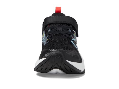 New Balance YTRAVHB2 Running Shoe, Black/Blast Red/Team Sky Blue, 5.5 X-Wide US Unisex Big_Kid3