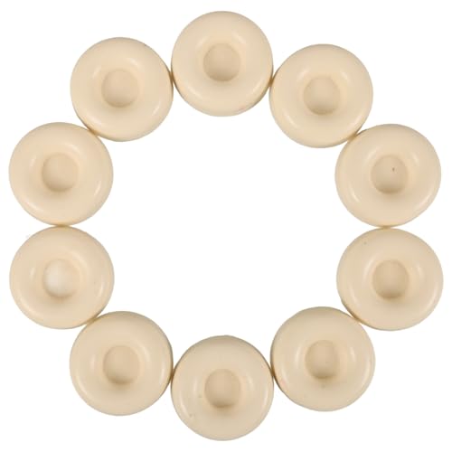 BESTYASH 10Pcs Beeswax Facial Wax Blocks for Hair Removal Hard Wax Beans for Smooth Skin for Face Body Underarms and Legs Epilating