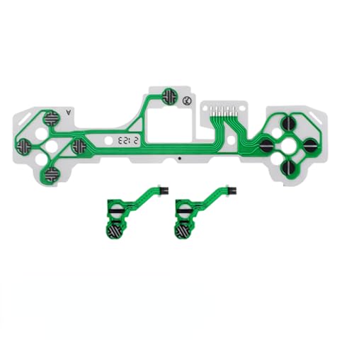2Pcs Replacement Handle Conductive Film for PS5 Controller Conductive Flex Ribbon Cable Soft Board Parts (for V2)