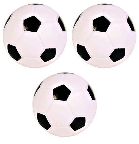 Pups&Pets Puppies Squeaky Rubber Interactive Toy | Playing Natural Rubber Sound chew Toys | Funny Teeth Cleaning Toy pet and Dog - Pack of 1 (Football) (B0BQ76GW1Z) Amazon Price History, Amazon Price Tracker
