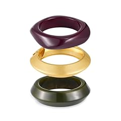 gold bangle resin bangle set