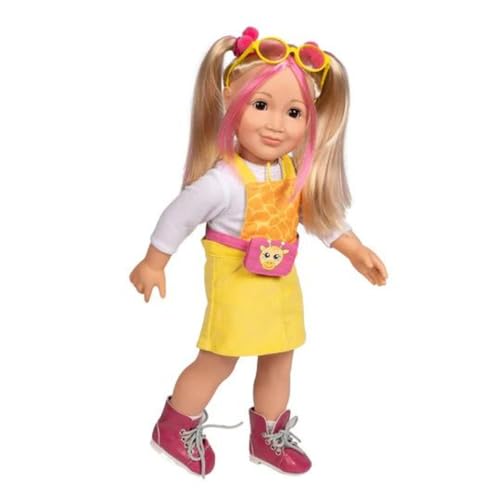 ADORA Amazon Exclusive Amazing Girl Dolls - 45,7 cm realistische Puppe aus weichem Vinyl, kuscheliger Körper und gekleidet in einem schicken, wechselbaren Outfit, Geburtstagsgeschenk für Kinder ab 6 – Bild 4
