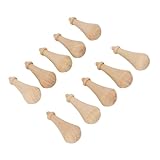 Décoration créative : les pendentifs en bois non finis fournissent une toile vierge pour un art personnalisé, inspirant la créativité dans la décoration de la maison et des événements.