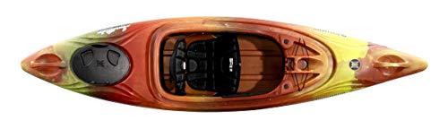 Perception Joyride 10 | Sit Inside Kayak for Adults and Kids | Recreational and Multi-Water Kayak with Selfie Slot | 10'
