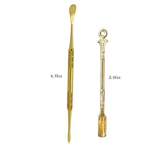 Lmbros Wax Carving Tool Wax Tools Stainless Steel Tools 3Pcs (Gold) #TOP1