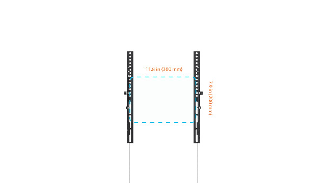 Amazon | Amazonベーシック テレビ壁掛け金具 チルト 水平ポスト設置