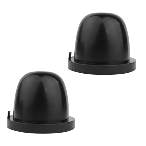 JNNJ 2 Pezzi Auto Coperture Antipolvere Gomma, Coperchio Tenuta Alloggiamento LED, Veicoli Fari Coperchio di Tenuta, Alloggiamento Tenuta Gomma Coperchio Antipolvere, per Automobile(75x55MM)