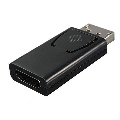 REALMAX® DisplayPort DP Male To HDMI Female Adapter Connector for Laptop/Pc to HDTV/projector (DisplayPort To HDMI Adapter)