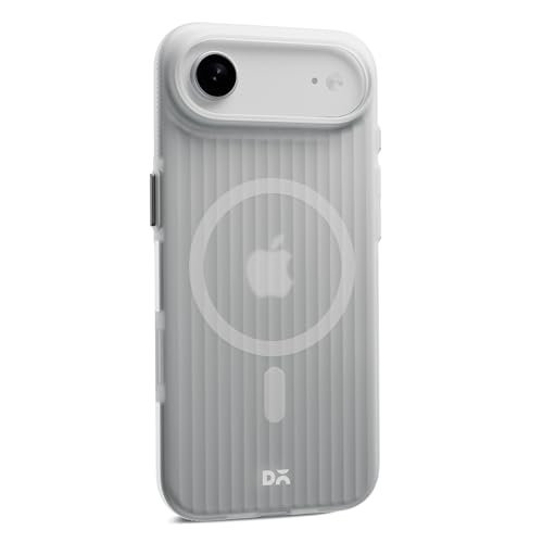 Image of DailyObjects PC Beam 2.0 Magnetic Protective Case Cover Compatible with iPhone Air |Magsafe|Camera & Body Protection|Anti Shock,Scratch Resistant|Precise Cutouts Modern Design|Wireless Charging-White