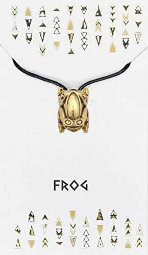 Collier perles tribales en or inspiré du zodiaque amérindien