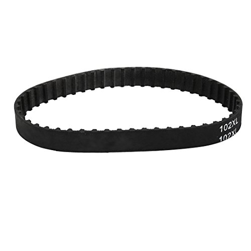 sourcingmap 102XL 51 Teeth Stepper Timing Belt Geared-Belt 259.08mm Perimeter 10mm Wide