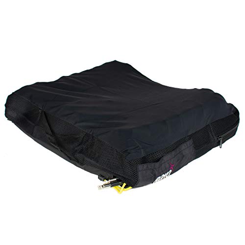 ROHO Enhancer - Cojín de flotación en seco para silla de ruedas de 18 x 16 pulgadas, cómodo cojín de aire ajustable que ofrece apoyo de posicionamiento, protección de la piel y los tejidos blandos