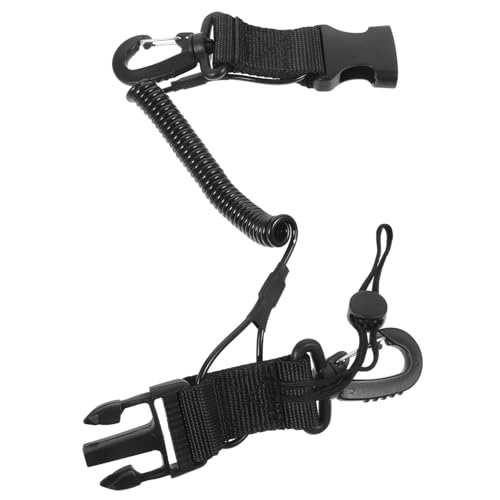 OSOLADY Diving Camera Rope Scuba Diving Coil Lanyard Camera Lanyard Spring Protective Strap