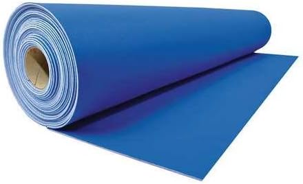 Miniatura 5 de Neo Shield - Camino de neopreno azul - 0.059 in de grosor, 27 pulgadas de ancho, 20 pies de largo