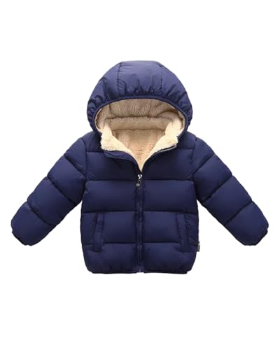 JiAmy Baby Winterjacke Jungen Mädchen Gefüttert Warm...