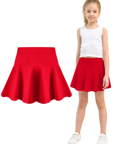 Image of Toddler Skirt Little Girls Athletic Uniform Skorts Golf Outfit Cheer Tennis Skirts with Shorts