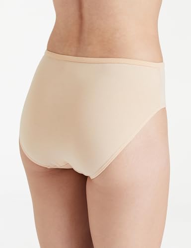 Image of Amazon Brand - Symbol Women Cotton Stretch Mid Waist High Coverage Hipster with Concealed Waistband (Available in Plus Sizes)